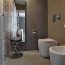 Charme B&B Palermo_noir deluxe room bath Charme B&B Palermo_noir deluxe room bath