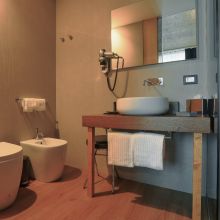 Charme B&B Palermo_noir standard city view bath Charme B&B Palermo_noir standard city view bath