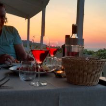 Country Hotel Peschici_dinner on the terrace Country Hotel Peschici_dinner on the terrace